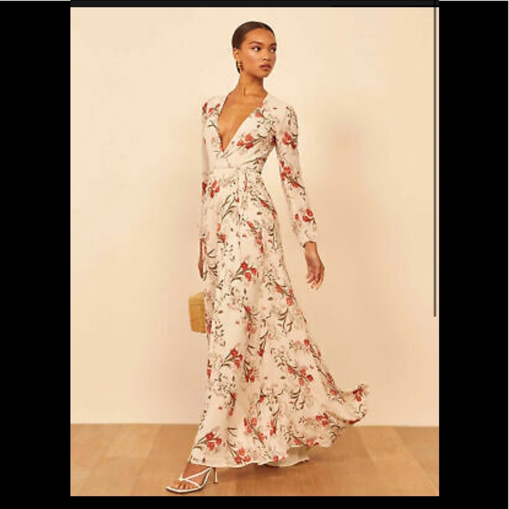 Reformation Milan Dress in Floral NWOT